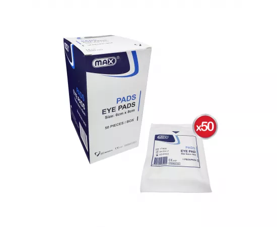 Max Sterile Eye Pad 50pcs/Box