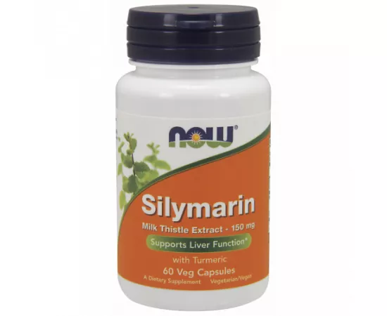 Now Foods Silymarin Milk Thistle Extract 150 mg 60 Veg Capsules