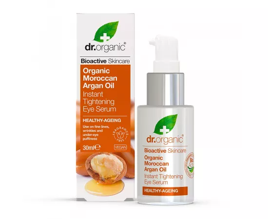 Dr. Organic Moroccan Argan Oil Instant Tightening Eye Serum 30ml