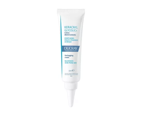 Ducray Keracnyl Glycolic+ Unclogging Cream 30ml