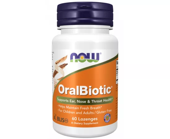 Now Foods OralBiotic  60 Lozenges