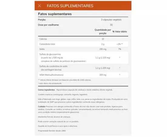 Now Foods Glucosamine and Chondroitin With Msm  90 Capsules