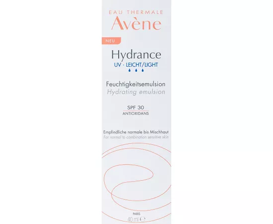 Avene Hydrance Optimal Light UV Hydrating Cream SPF 30 - 40 ml