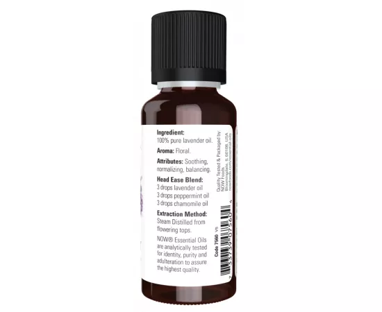 Now Essential Oils  Lavender Oil 4 Fl. Oz.