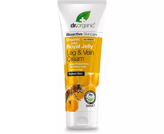 Dr. Organic Royal Jelly Leg And  Vein Cream 200ml