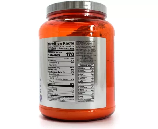 Now Sports Whey Protein Vanilla Powder 2  Lbs.