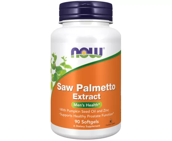 Now Foods Saw Palmetto Extract 80mg  90 Softgels