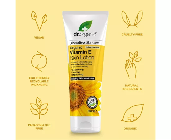 Dr. Organic Vitamin E Skin Lotion 200ml