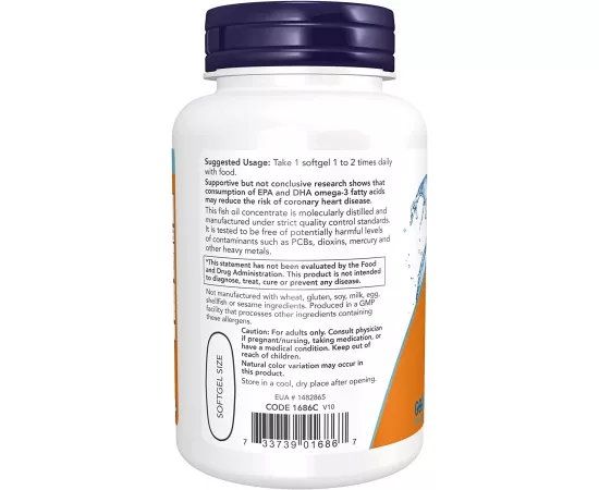 Now Foods Tri-3D Omega  90 Softgels