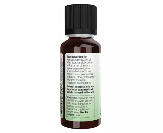 Now Organic Essential Oils Organic Tea Tree Oil 1 oz