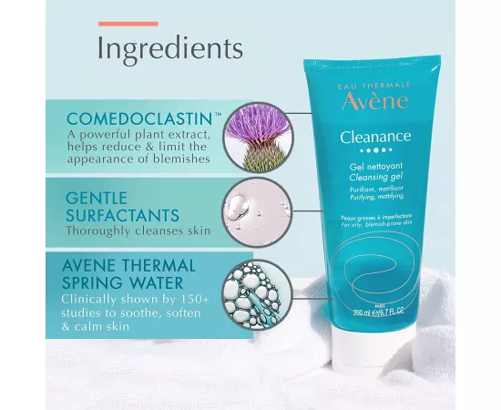 Avene Cleanance Gel Tube 200 ml