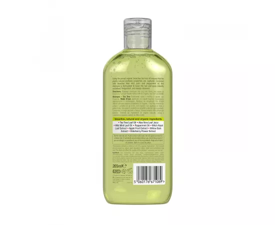 Dr. Organic  Tea Tree Shampoo  265ml