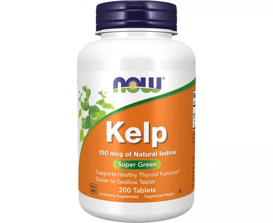 Now Foods Kelp 150 Mcg 200 Tablets