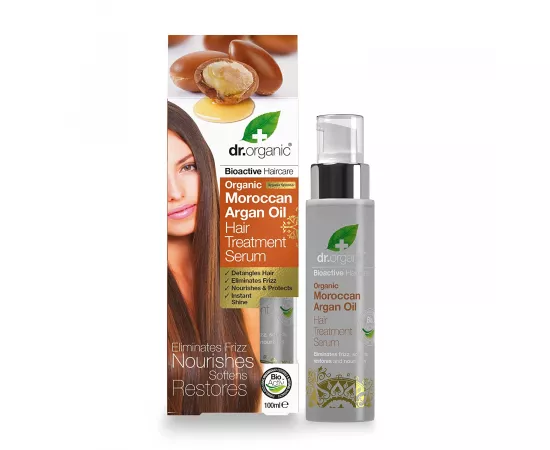 Dr. Organic  Moroccan Argan Oil Hair Treatment Serum 100ml