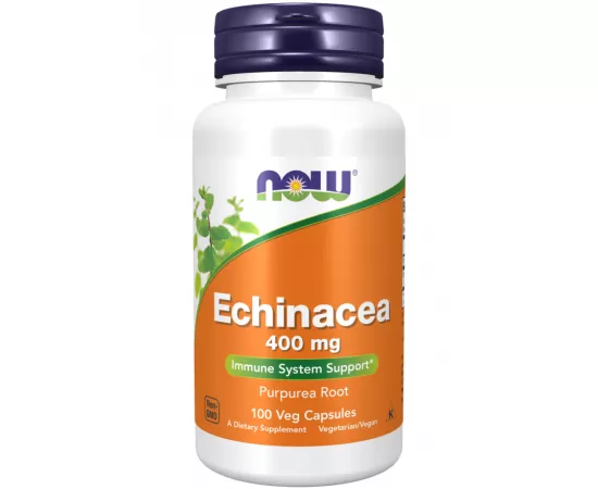 Now Foods Echinacea 400 Mg  100 Capsules