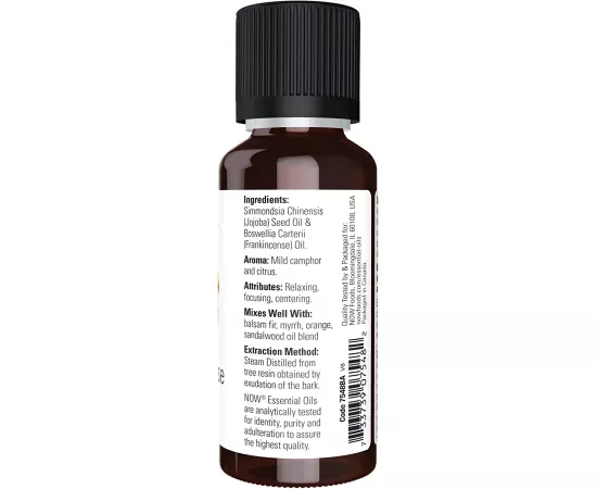 Now Essential Oils  Frankincense Oil 20% Blend 1 Fl. Oz