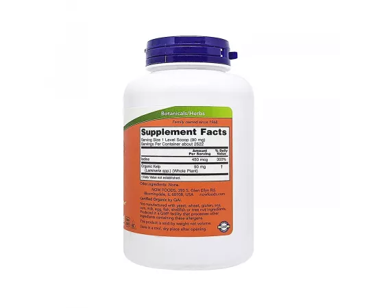 Now Foods Organic Kelp Powder 8 Oz