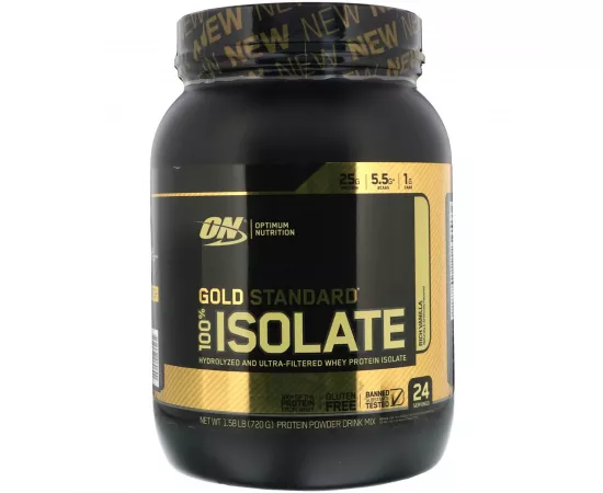 Optimum Nutrition Gold Standard 100% Isolate Vanilla 5 lbs