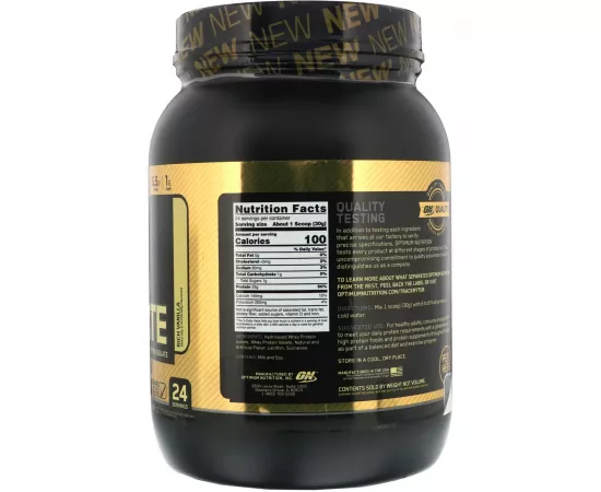 Optimum Nutrition Gold Standard 100% Isolate Vanilla 5 lbs