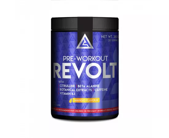 Lazar Angelov Pre-Work Out Revolt Mango Flavor 380g