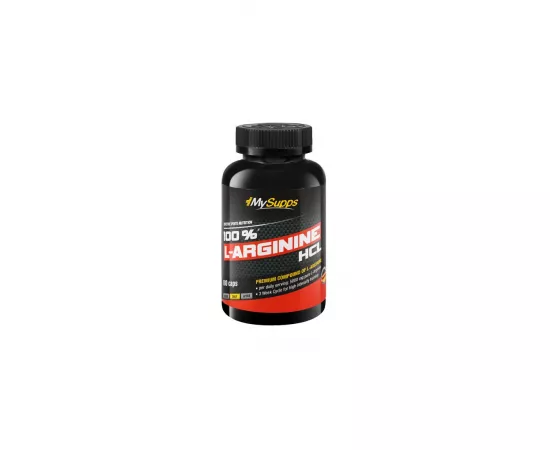 My Supps 100% L-Arginine Hcl 180 Capsules