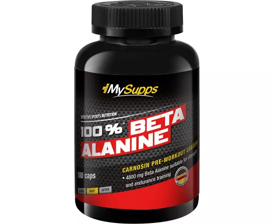 My Supps 100% Beta Alanine 180 Capsules