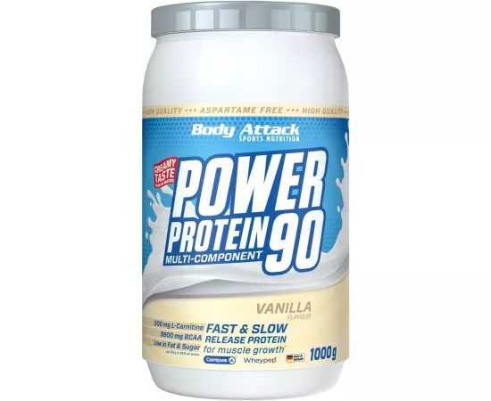 Body Attack Power Protein 90 Vanilla 1kg