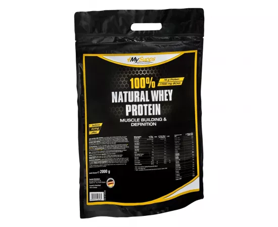 My Supps 100% Natural Whey Protein 2kg