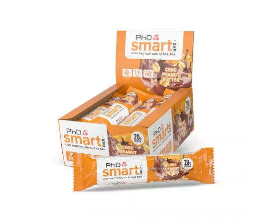 PhD Smart Bar Chocolate Peanut Butter Flavor - Pack of 12