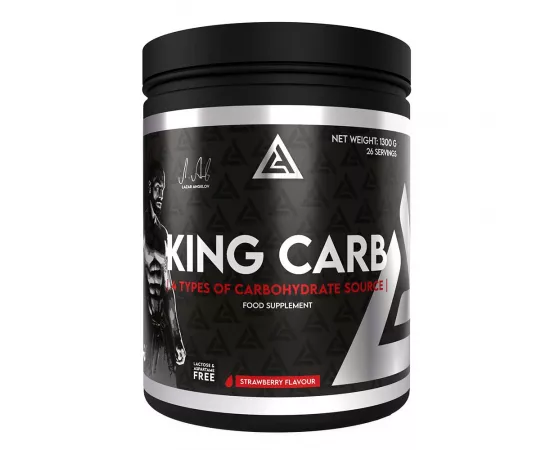 Lazar Angelov King Carb Strawberry Flavor 1300g (2.8 lb)