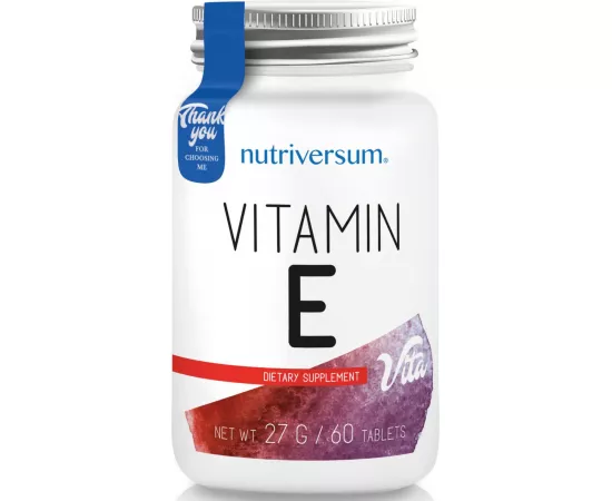 Nutriversum Vita Vitamin E 27g (60 Tablets)