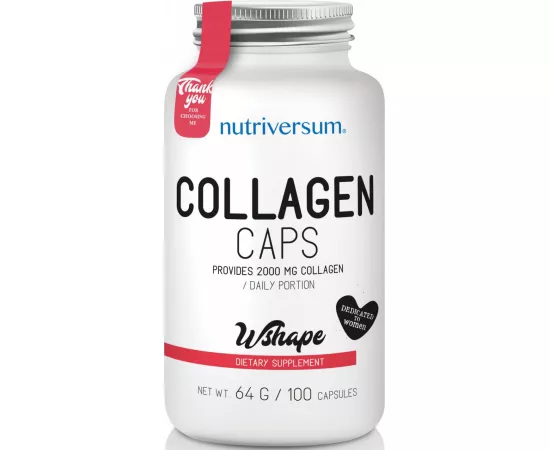 Nutriversum Wshape Collagen 64g (100 Capsules)