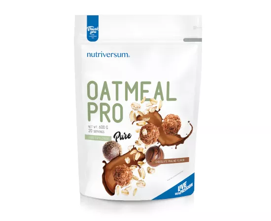 Nutriversum Pure Oatmeal Pro Chocolate 600g