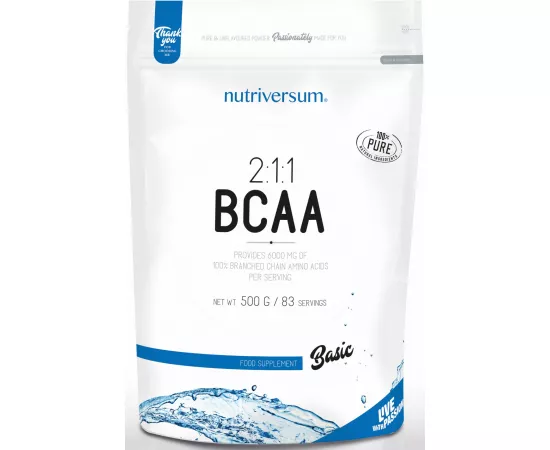 Nutriversum Basic 2:1:1 BCAA 500 g (DOY)