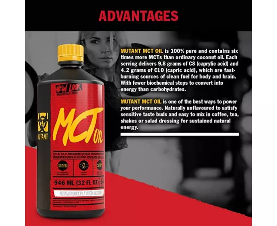 Mutant MCT Oil 946 ml 32 fl. oz