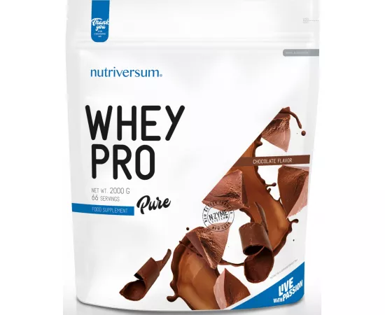 Nutriversum Pure Whey Pro Chocolate 2000g (DOY)