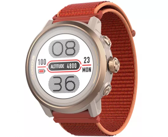 COROS Apex 2 GPS Outdoor Watch - Coral