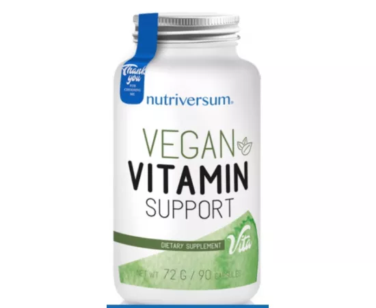 Nutriversum Vita Vegan Vitamin Support 72g (90 Capsules)