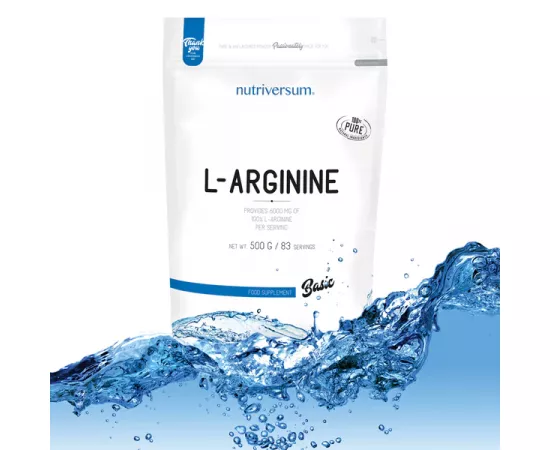 Nutriversum Basic L-Arganine 500g (DOY)