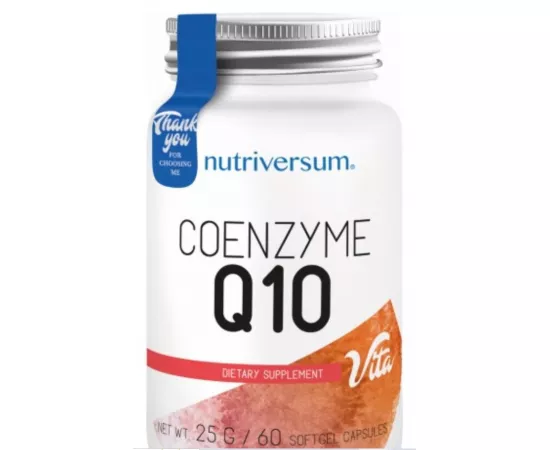 Nutriversum Vita Coenzyme Q10 25g/60 Softgel Capsules