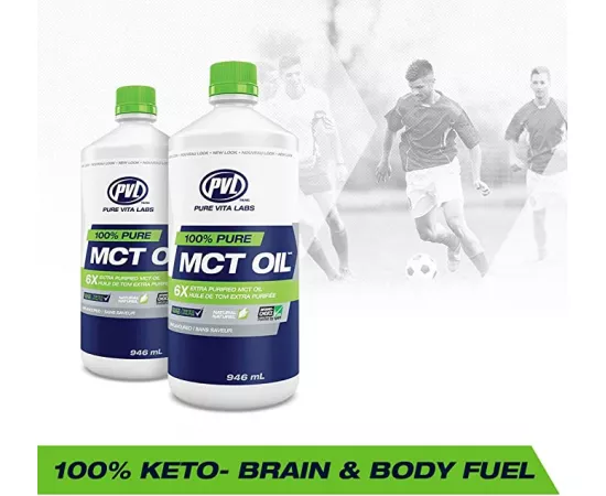 PVL 100% Pure MCT Oil Unflavored 946 ml