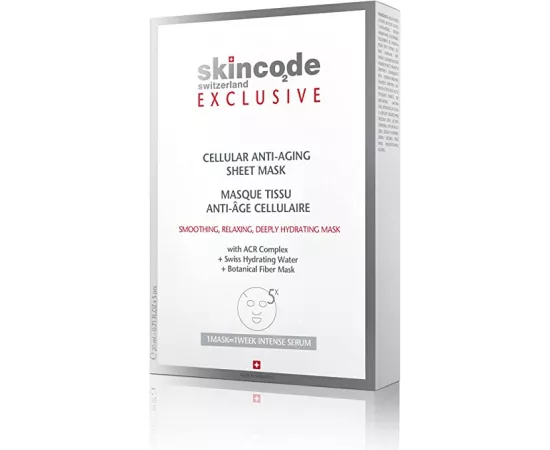 Skincode  Cellular Anti Aging Sheet Mask 20 ml Into  5