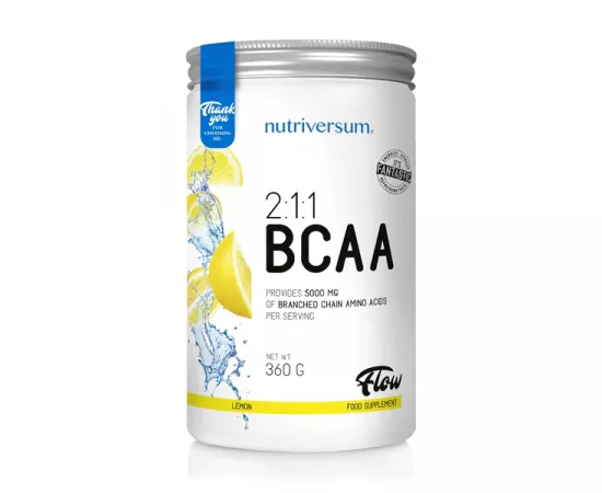 Nutriversum Flow 2:1:1 BCAA Lemon 360g