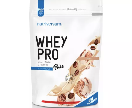 Nutriversum Pure Whey Pro Tiramisu 1000g (DOY)