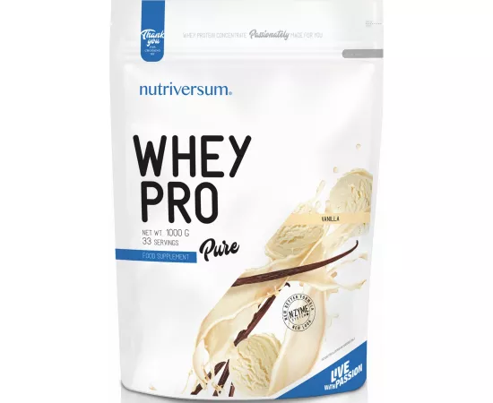 Nutriversum Pure Whey Pro  Vanilla 1000g (DOY)