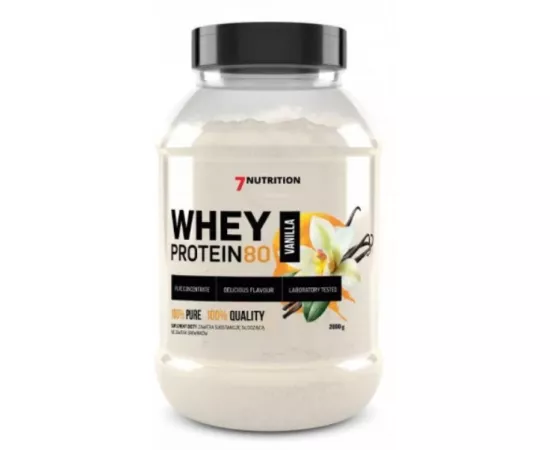 7Nutrition Whey Protein 80 Vanilla 2 kg (2000g)