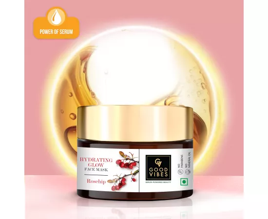 Good Vibes Rosehip Skin Glow Face Mask (50 g)