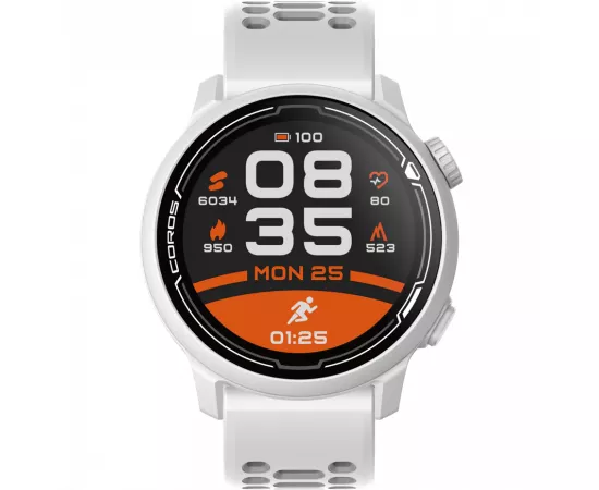 COROS Pace 2 Premium GPS Sport Watch - White w/ Silicone Band [CLONE]