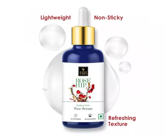 Good Vibes Rosehip Radiant Glow Face Serum (30 ml)