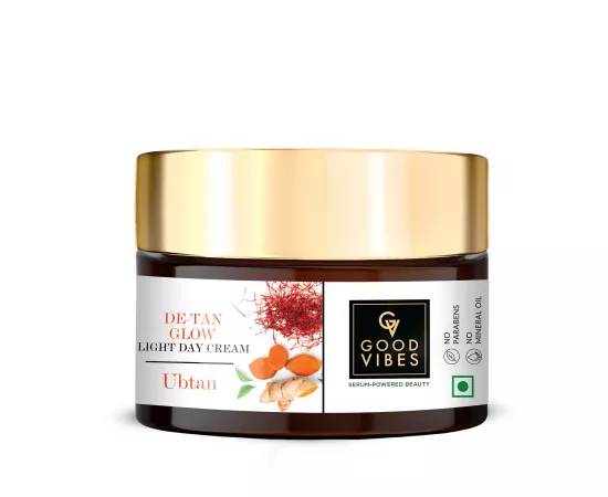 Good Vibes Ubtan Insta Glow Light Day Cream  (50 gm)